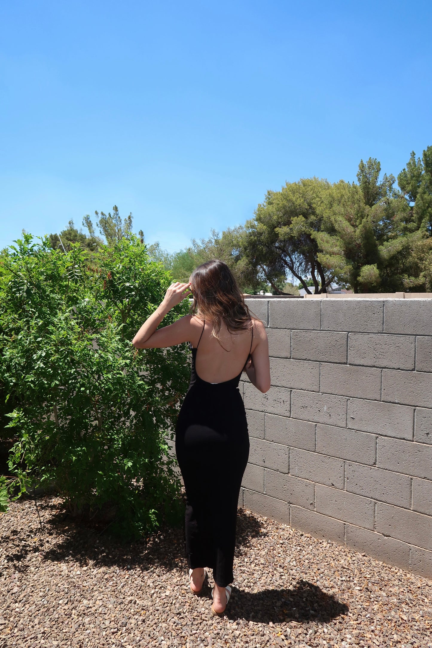 the Low Back Dress. - Shop Fitted Boutique