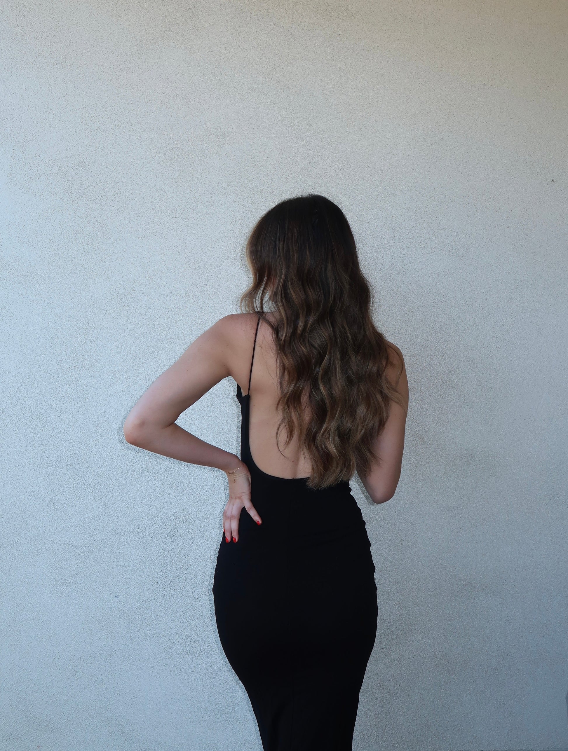 the Low Back Dress. - Shop Fitted Boutique